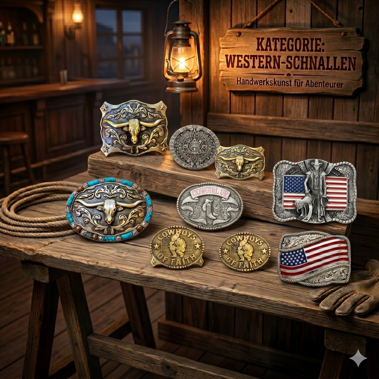 Western Ledergürtel – Dusty Ridge